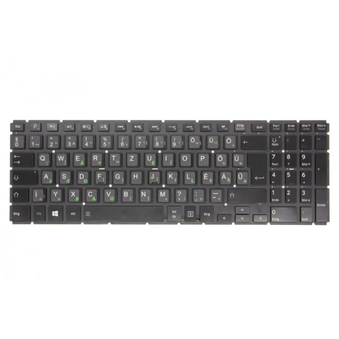 Toshiba Satellite L70-C fekete magyarított Laptop billentyűzet