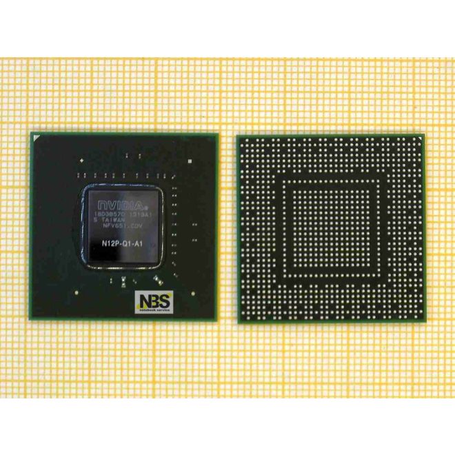 NVIDIA GPU, BGA Video Chip N12P-Q1-A1