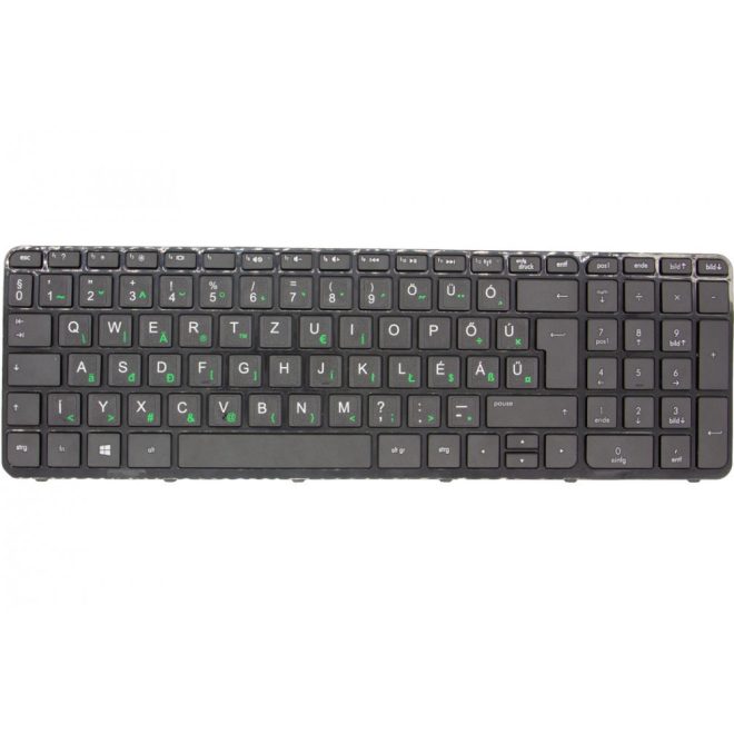 HP Pavilion 17-e 051sh fekete magyarított Laptop billentyűzet