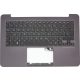 Asus UX305UA, UX305LA gyári új német lila-fekete billentyűzet modul + hangszóró (90NB08T1-R31GE0)
