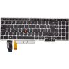 Lenovo ThinkPad E590 fekete szlovén Laptop billentyűzet