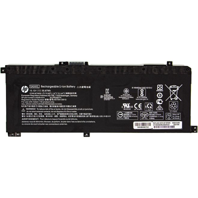 HP Envy X360 15T-DR100 Laptop akkumulátor, gyári új, 4 cellás (3470mAh)