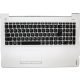 Lenovo IdeaPad 510-15IKB gyári új, matricával magyarított  fehér-fekete billentyűzet modul + touchpad