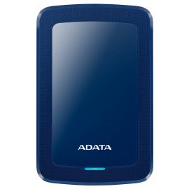   ADATA  HV300 1TB Slim USB 3.2 kék külső winchester (AHV300-1TU31-CBL)