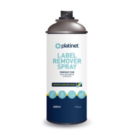   Platinet címke, matrica, ragasztó eltávolító spray, Label Off 400ml (PFSLR)