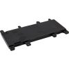 Asus X X756UV Laptop Akkumulátor, új, gyárival megegyező minőségű helyettesítő, 3 cellás (4840mAh)