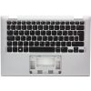 Dell Inspiron 11 (3148) szürke-fekete francia Laptop billentyűzet