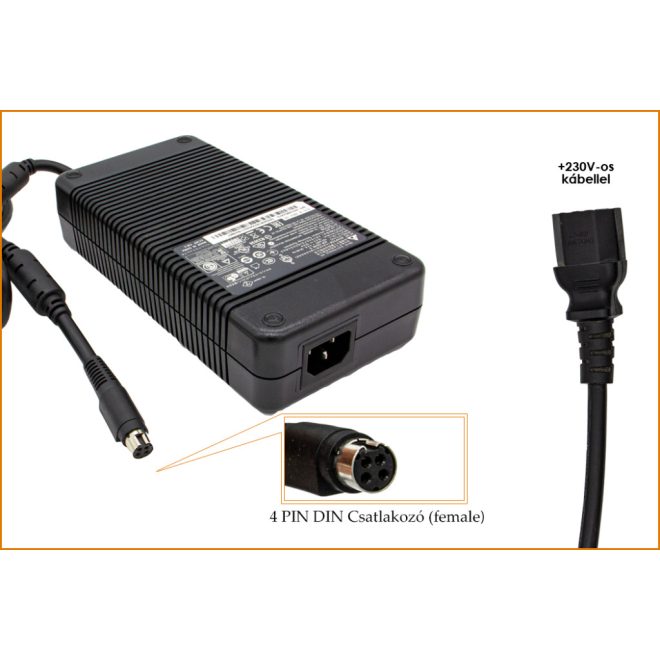 Clevo P870DM 19.5V 16.9A 330W gyári új töltő (ADP-330AB D)