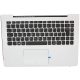 Lenovo IdeaPad 500S-13ISK, U31-70 gyári új norvég fehér-fekete billentyűzet modul + touchpad (5CB0J30948)