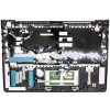 Lenovo IdeaPad 500S-13ISK, U31-70 gyári új norvég fehér-fekete billentyűzet modul + touchpad (5CB0J30948)