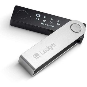   Ledger Nano X Kripto pénztárca - Hardware Wallet fekete-ezüst