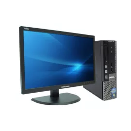   Dell OptiPlex 790 USFF + 22" Lenovo LT2252p | Intel  i3-2120 | 4GB RAM | 120GB SSD | DVD-ROM | HD 2000 | Win 10 Pro | 2 év garancia! + ajándék egér, billentyűzet