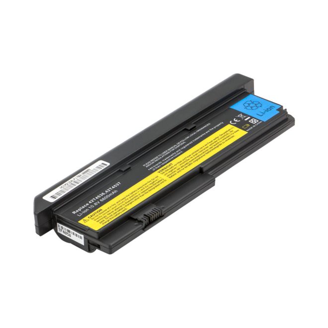 Lenovo ThinkPad X200 Laptop akkumulátor, új, gyárival megegyező minőségű helyettesítő, 9 cellás (6600mAh)