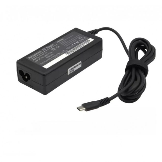 Dell 65W USB-C (Type-C) (20V 3,25A) helyettesítő új töltő, M1WCF
