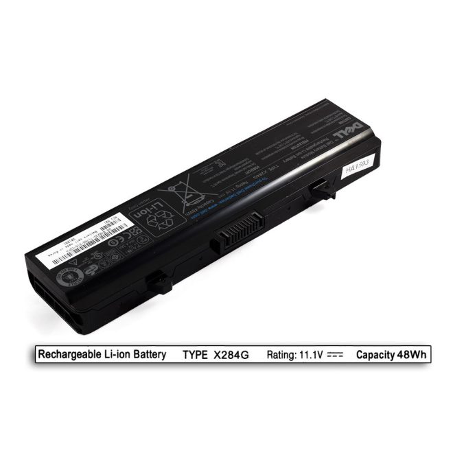 Dell Inspiron 1526 Laptop akkumulátor, gyári új, 6 cellás (4800mAh)