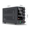 Wanptek DPS3010U szabályozható laboratóriumi tápegység - 0-30V / 0-10A, 300W