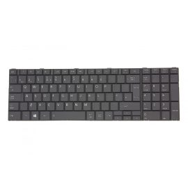   Toshiba Satellite C50D-A fekete UK angol Laptop billentyűzet
