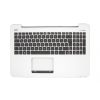 Asus X555 X555LF ezüst-fekete brazil Laptop billentyűzet