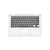Dell Inspiron 11 (3148) szürke-fekete norvég Laptop billentyűzet