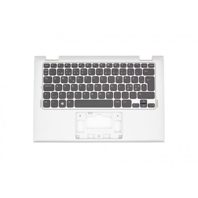 Dell Inspiron 11 (3148) szürke-fekete norvég Laptop billentyűzet