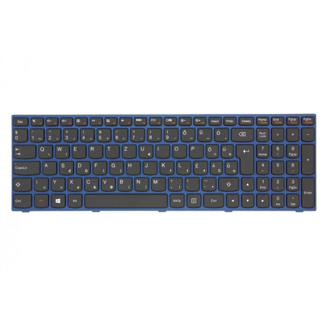 Lenovo IdeaPad B70-80 fekete-kék magyar Laptop billentyűzet