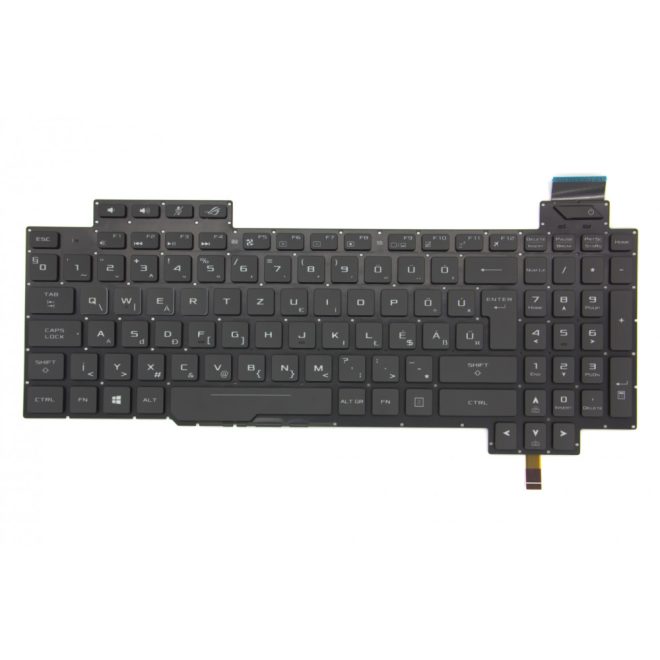 Asus GL503 fekete magyar Laptop billentyűzet