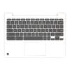 Lenovo Chromebook C330 fehér használt angol billentyűzet modul touchpaddal (5CB0S72816)