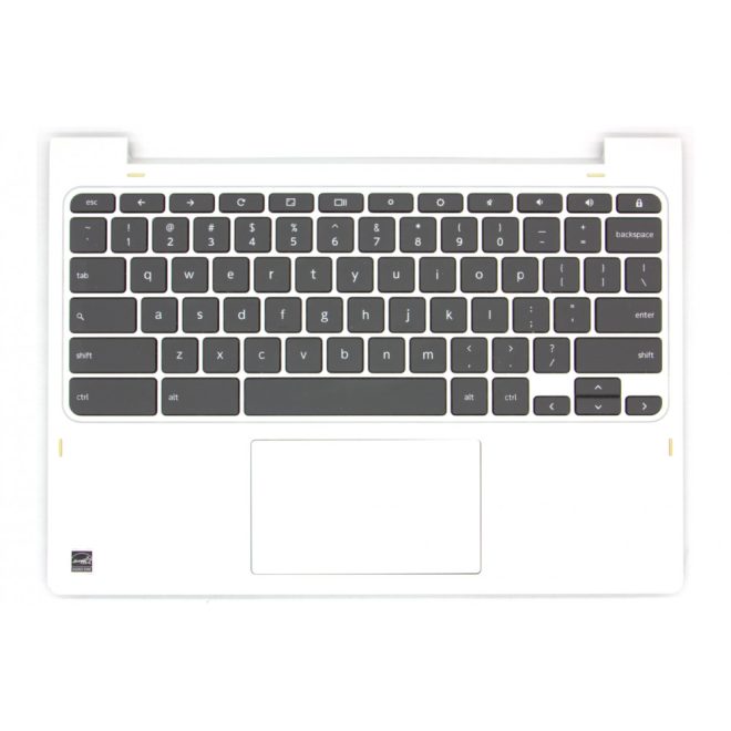Lenovo Chromebook C330 fehér használt angol billentyűzet modul touchpaddal (5CB0S72816)