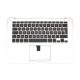 Apple MacBook Air 13-inch 2014 ezüst-fekete magyar Laptop billentyűzet