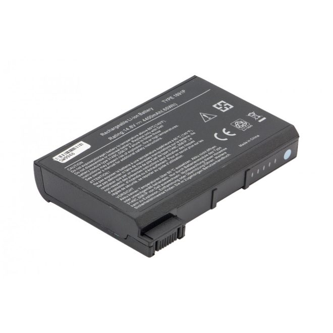 Dell Latitude CPiA Laptop Akkumulátor, új, gyárival megegyező minőségű helyettesítő, 8 cellás (4460mAh)