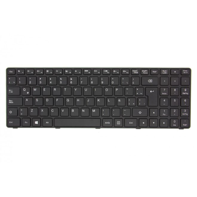 Lenovo IdeaPad B50-50 fekete spanyol Laptop billentyűzet