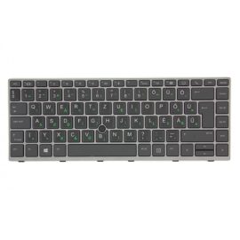   HP ZBook 14u G5 matricával magyarított szürke-fekete billentyűzet trackpointtal