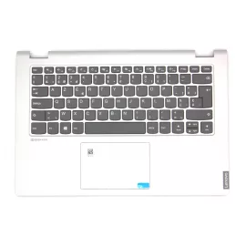 Lenovo IdeaPad C340-14IWL szürke belga Laptop billentyűzet