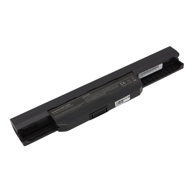 Asus K53 K53S Laptop akkumulátor, új, gyárival megegyező minőségű helyettesítő, 6 cellás (2600mAh)