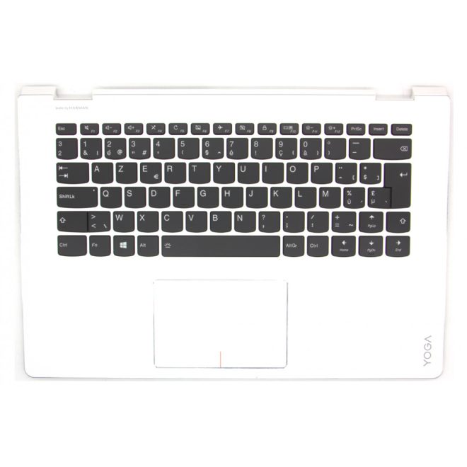 Lenovo IdeaPad Yoga 510-14IKB fehér-fekete magyar Laptop billentyűzet