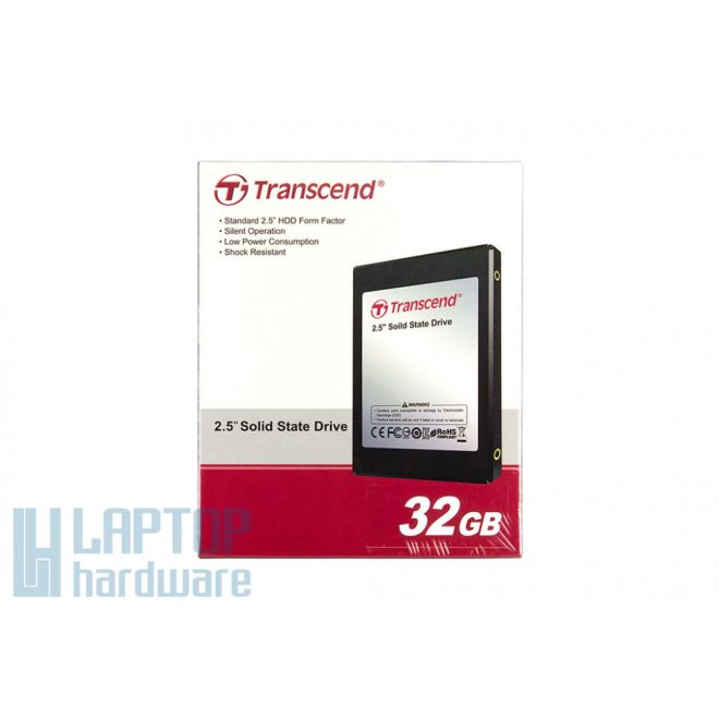 Transcend 32GB használt PATA (IDE) 2.5' SSD meghajtó (TS32GPSD330)