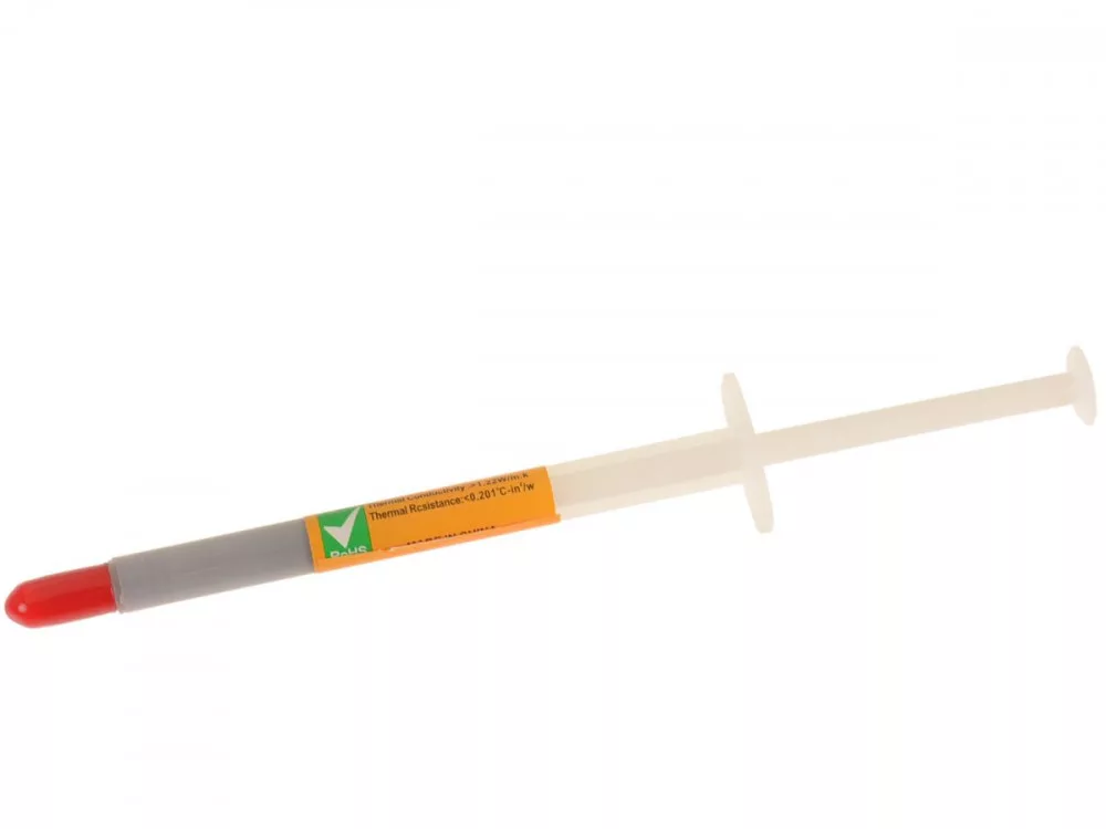 Hvezet paszta 1,5g-os, fecskendben, ZP heatsink compounds
