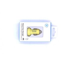   Ablelink univerzális sárga USB átalakító szivargyújtós tablet/telefon töltő, 1 USB csatlakozóval