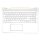 HP Envy X360 15-BP ezüst magyar Laptop billentyűzet