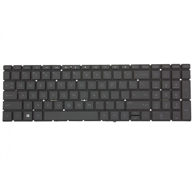 HP 15 15-db05 fekete US angol Laptop billentyűzet