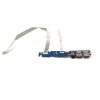 HP Omen 15-AX000 használt USB / Audio panel kábellel (858975-001, DAG35ATB8D0)