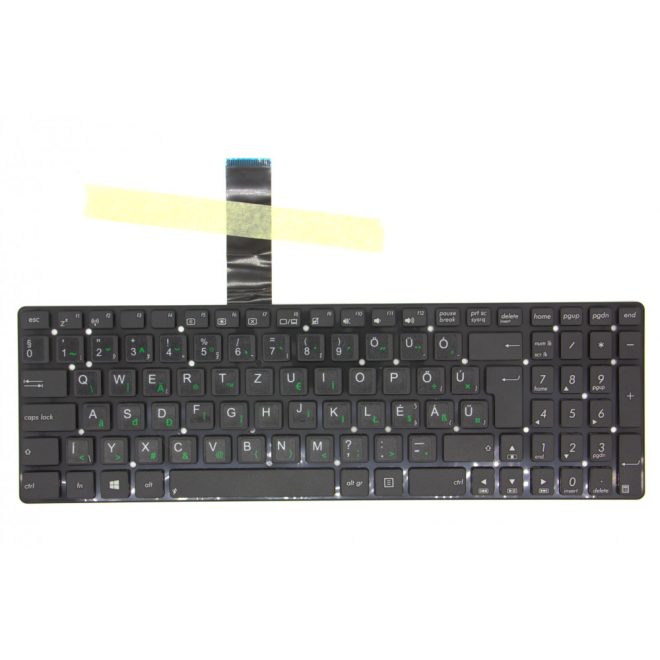 Asus X751 X751LD fekete magyarított Laptop billentyűzet