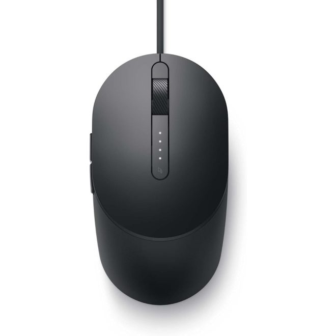 Dell prémium vezetékes fekete USB-s optikai egér (MS3220)