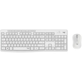  Logitech MK295 Silent Vezeték Nélküli MAGYAR Billentyűzet + Egér | Fehér (920-009873)