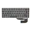 HP EliteBook 745 G3 ezüst-fekete magyar Laptop billentyűzet