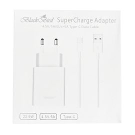   Blackbird 4.5V 5A 22.5W Type-C (USB-C) univerzális fali adapter kábellel