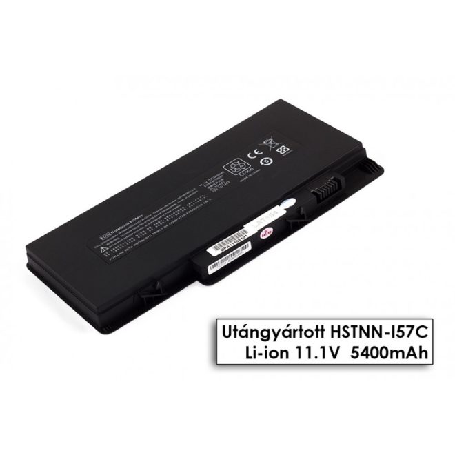 HP Pavilion DM3T Laptop Akkumulátor, új, gyárival megegyező minőségű helyettesítő, 6 cellás (4400mAh)