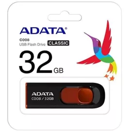 Adata 32GB fekete USB pendrive (AC008-32G-RKD)