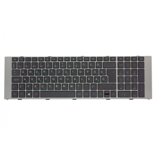 HP Probook 4540s, 4545s gyári új matricával magyarított billentyűzet, kerettel 