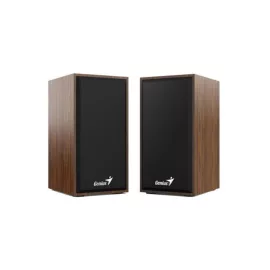   Genius 6 Wattos Sztereó Hangszóró hangerőszabályzóval (USB + 3,5mm Jack) (SP-HF180 WOOD)